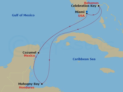 Cruise Route Map