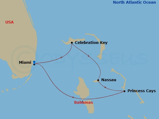 Cruise Route Map