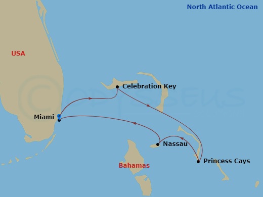 Cruise Route Map