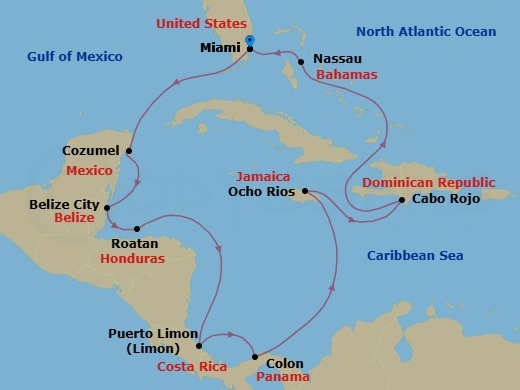 Holidays On The Canal Route Map