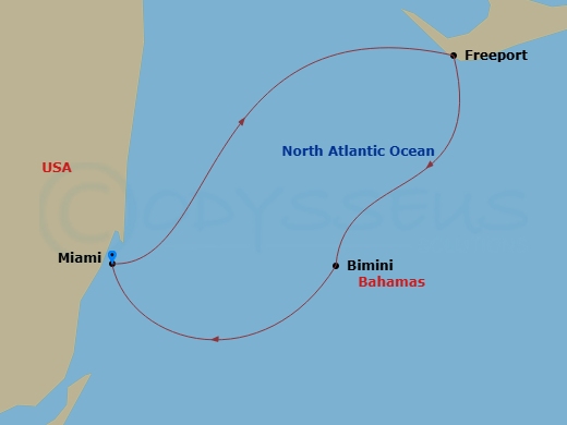 Cruise Route Map