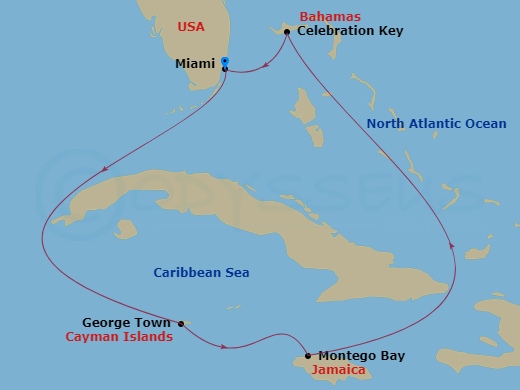 Cruise Route Map