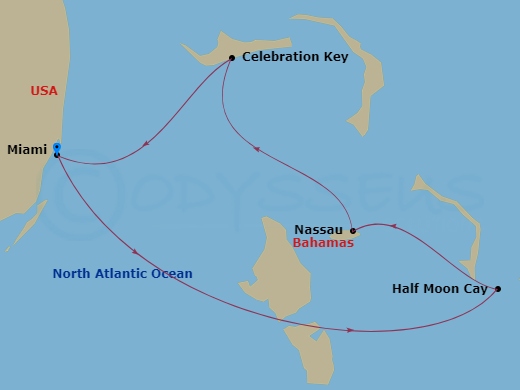 Cruise Route Map