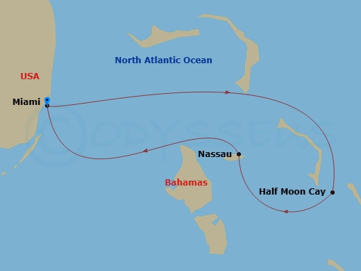 Cruise Route Map