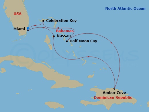 Cruise Route Map