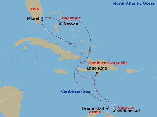 Cruise Route Map