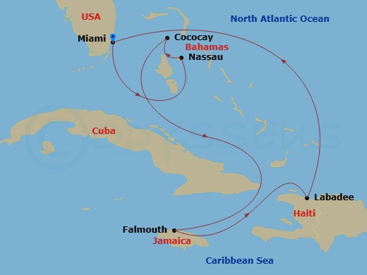 Cruise Route Map