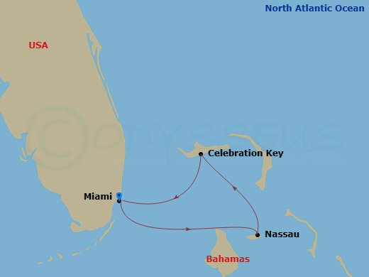 Cruise Route Map