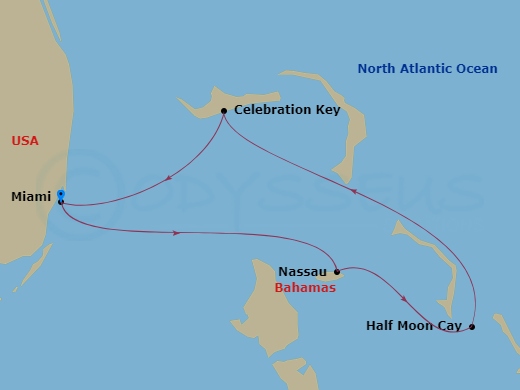 Cruise Route Map