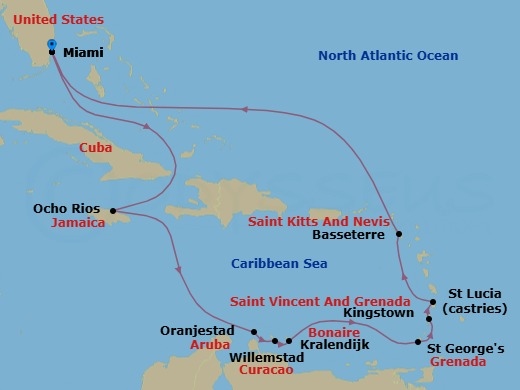 The Spicewind Trail Route Map