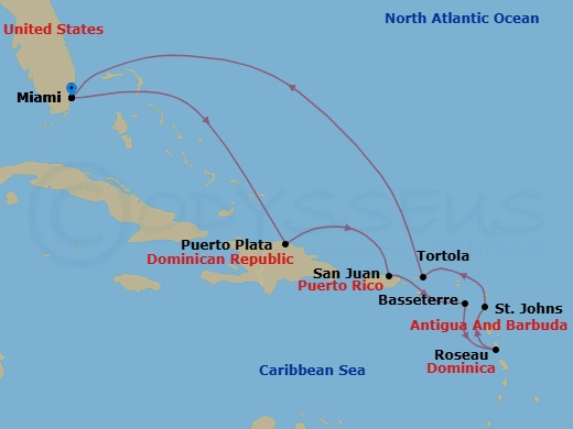 Season To Cheer Route Map