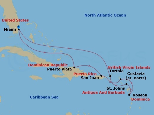 The Azure Wild Route Map