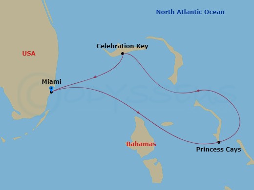 Cruise Route Map