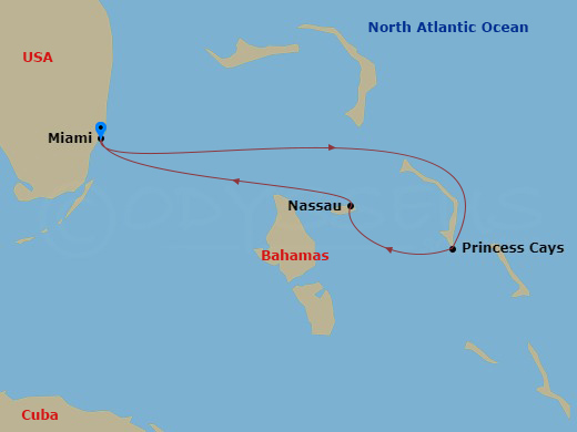 Cruise Route Map