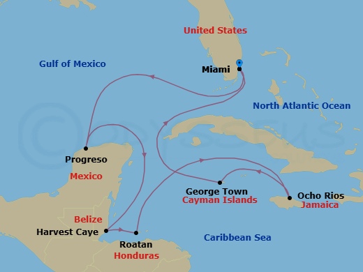 Maya Culture & Cuisine Route Map