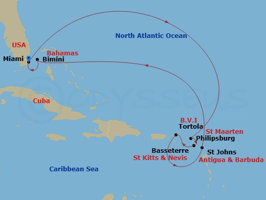 Cruise Route Map
