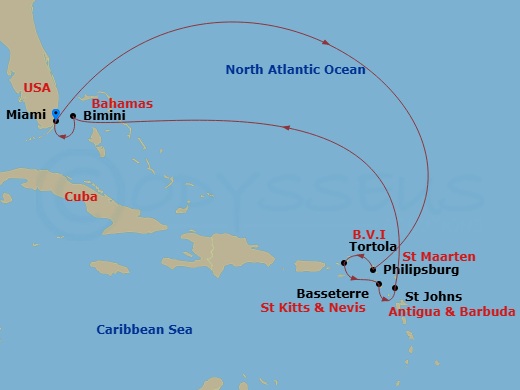 Cruise Route Map