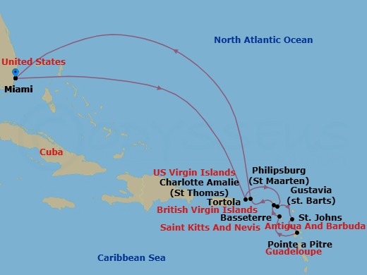 Tides & Traditions Route Map
