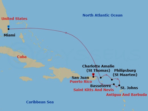 Cruise Route Map