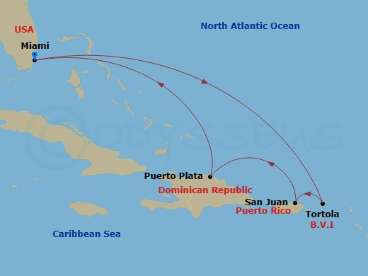 Cruise Route Map