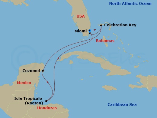 Cruise Route Map