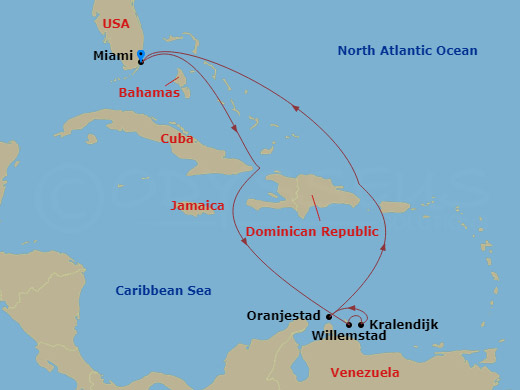 Cruise Route Map