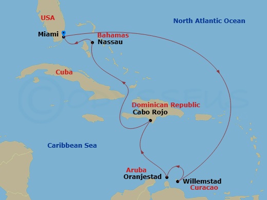 Cruise Route Map