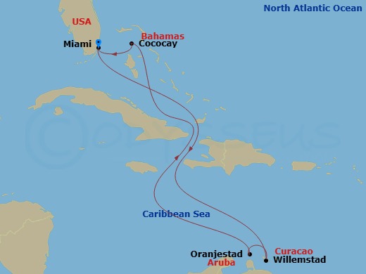Cruise Route Map