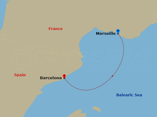 Cruise Route Map