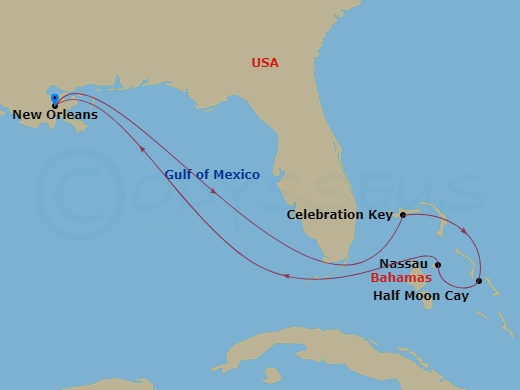 Cruise Route Map