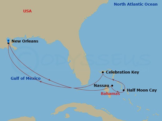 Cruise Route Map