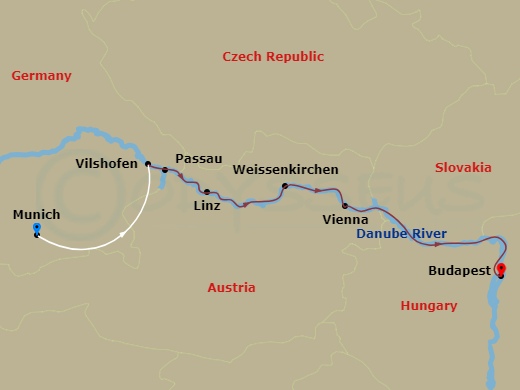 Cruise Route Map