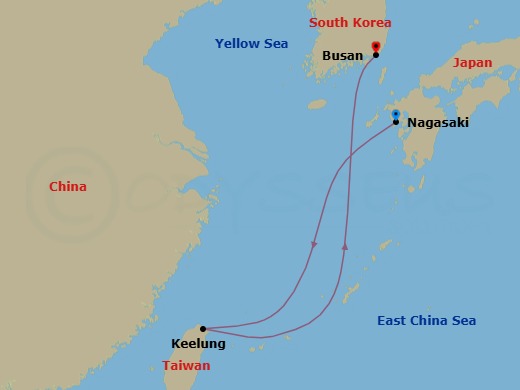Cruise Route Map
