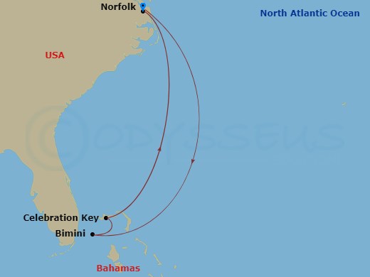 Cruise Route Map