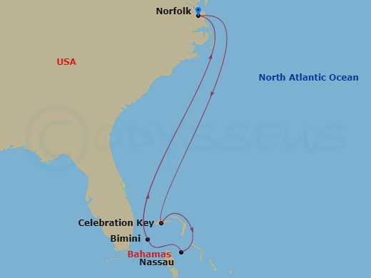 Cruise Route Map