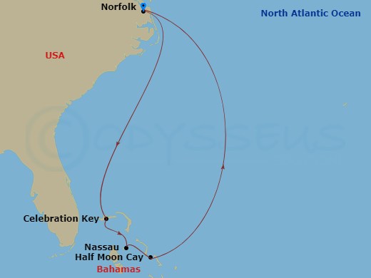 Cruise Route Map