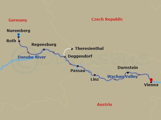 European Holiday Markets (2028) Route Map