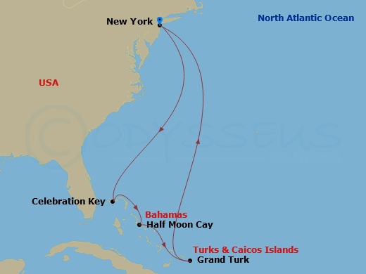 Cruise Route Map