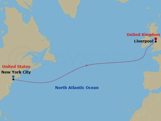 The Four Queens Celebration Route Map