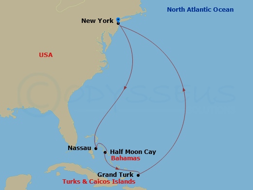 Cruise Route Map