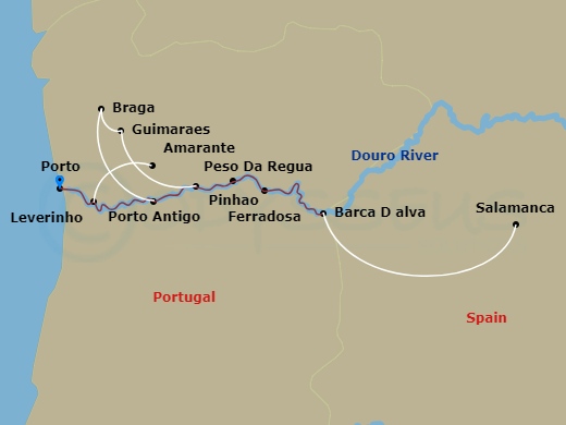 Cruise Route Map
