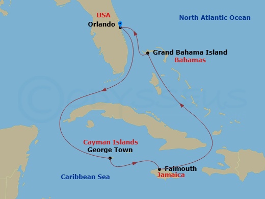 Cruise Route Map