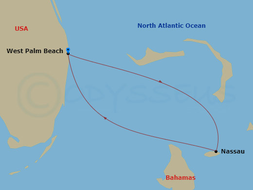 Cruise Route Map