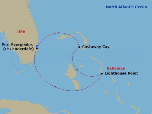 Cruise Route Map
