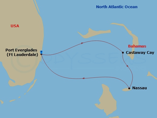 Cruise Route Map