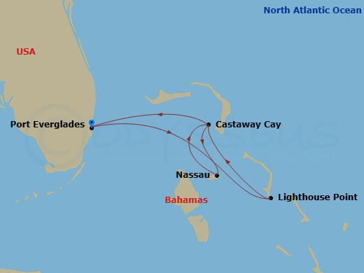 Cruise Route Map