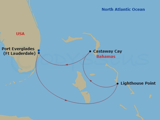Cruise Route Map