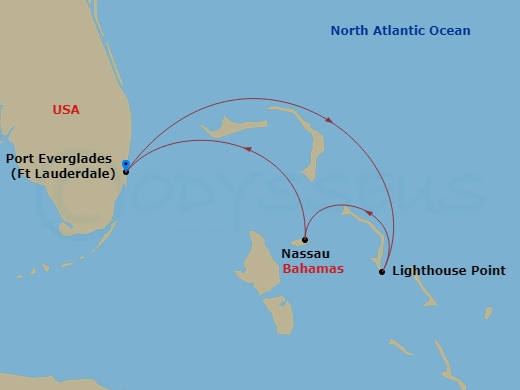 Cruise Route Map