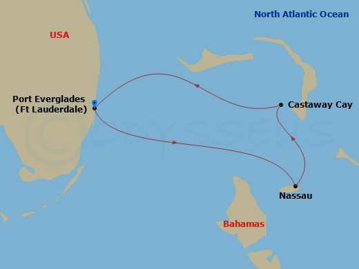 Cruise Route Map