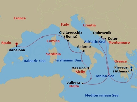 Celebrate The Year Route Map